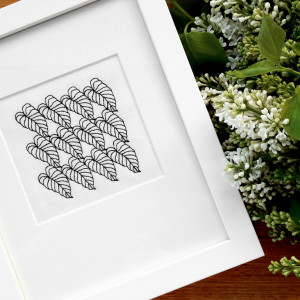 Collected-Patterns-CP1-Embroidery-Framed